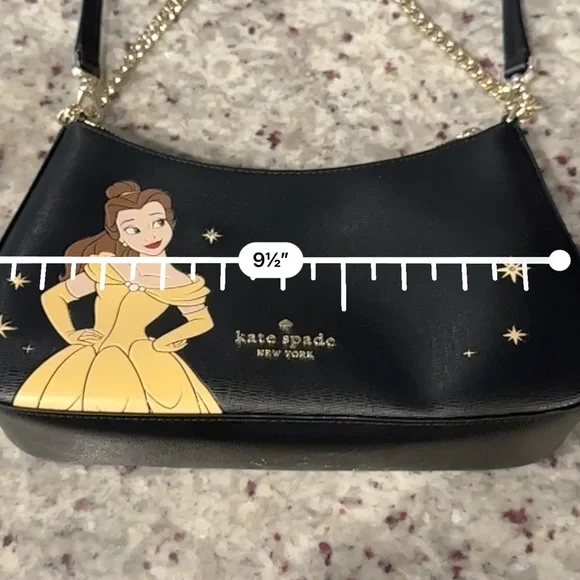 Kate Spade x Disney Beauty and the Beast Belle Shoulder Bag - Picture 3 of 7